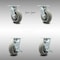 Service Caster 6 Inch SS Thermoplastic Caster Set with Roller Bearing 2 Swivel Lock 2 Brake SCC SCC-SS30S620-TPRRD-BSL-2-TLB-2 - alternate 1